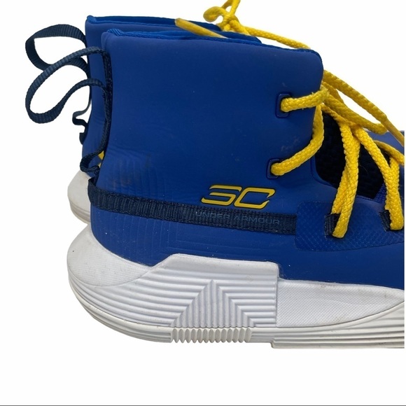 Under Armour UA SC 3zer0 II Basketball Shoes DS Boys GS Unisex Blue - Picture 2 of 14